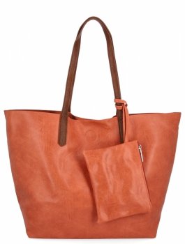 Dámská kabelka shopper bag Herisson oranžová H8805
