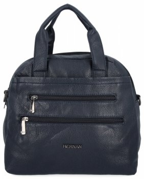 Univerzální dámská taška 2 komory firmy Hernan 50908 tmavě modrá
