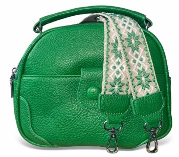 Dámská kabelka listonoška Herisson zelená 1502H2023-196