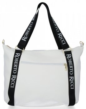 Dámská kabelka univerzální Roberto Ricci bílá 20042