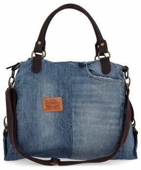 Dámská kabelka shopper bag Vittoria Gotti jeans 571