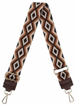 Stylový pásek k tašce H13 čokoládový