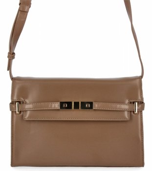 Elegantní dámská kabelka přes rameno od firmy Herisson 17R506 tmavě béžová