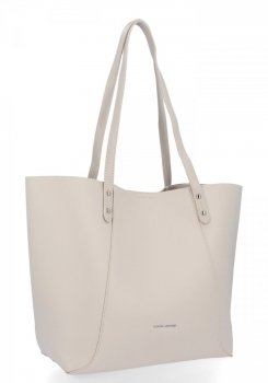 Dámská kabelka shopper bag David Jones béžová 6743-2
