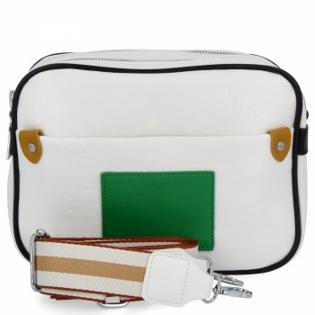 Dámská kabelka listonoška Herisson bílá 14A138