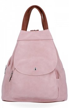 Dámská kabelka batůžek Herisson pudrová růžová 1552L2043