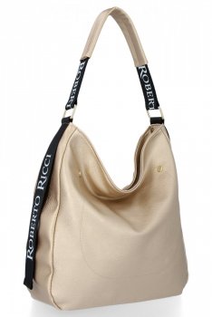 Dámská kabelka univerzální Roberto Ricci zlatá 20041