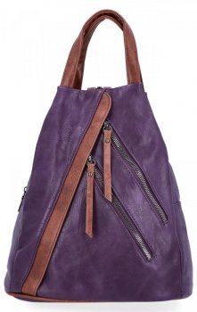 Dámská kabelka batůžek Herisson fialová 1452H2023-47
