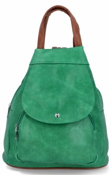 Dámská kabelka batůžek Herisson dračí zelená 1552L2043