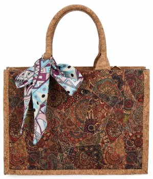 Módní dámská taška na každodenní použití od firmy Herisson 1502A540 multikolor