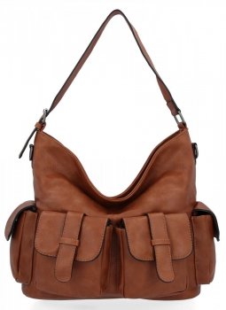 Dámská kabelka shopper bag Hernan zrzavá HB0395