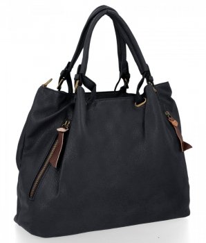 Dámská kabelka shopper bag Andrea Massi černá HJ1940