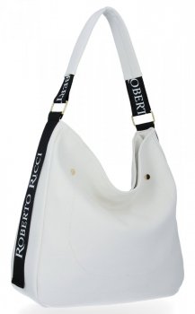 Dámská kabelka univerzální Roberto Ricci bílá 20041