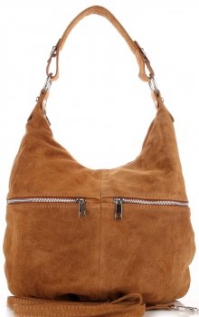 Bőr táska univerzális Genuine Leather vörös 8309