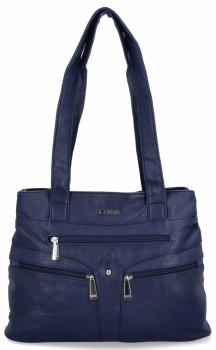 Női Táská shopper bag Hernan tengerkék 8006