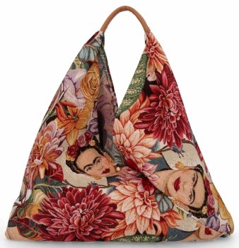 Olasz Táska Shopper bag Divatos Mintákkal 835 Multikolor