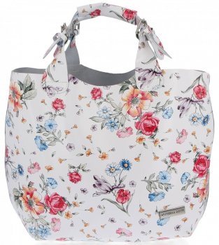 Bőr táska shopper bag Vittoria Gotti többszínű V216F