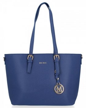 Női Táská klasszikus BEE BAG tengerkék 1502CA78