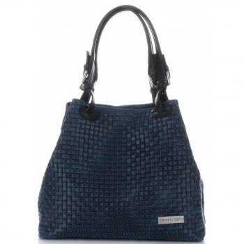Bőr táska shopper bag Vittoria Gotti jeans V80047