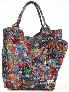Bőr táska shopper bag Vittoria Gotti V788