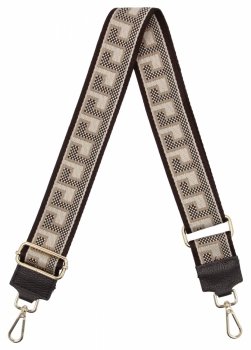 Divatos táskaöv H01 csokoládé