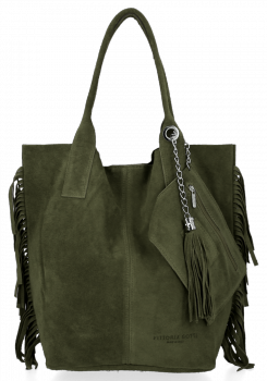 Bőr táska shopper bag Vittoria Gotti B16