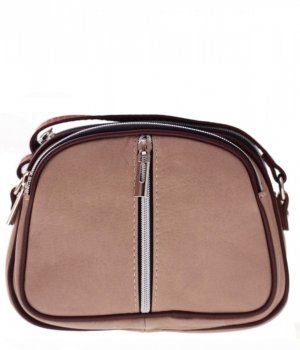 Bőr táska levéltáska Genuine Leather földszínű 333