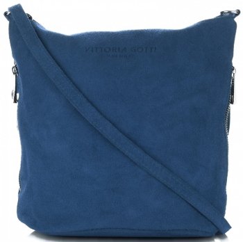 Bőr táska levéltáska Vittoria Gotti jeans V135