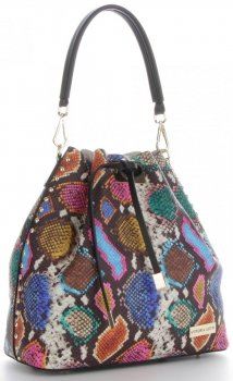 Bőr táska shopper bag Vittoria Gotti többszínű V8224-1