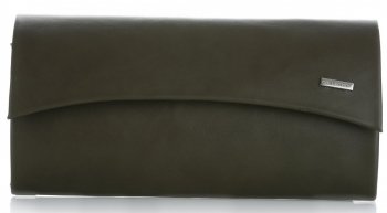 Női Táská borítéktáska khaki P249