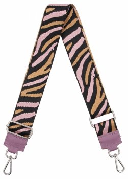 Divatos táskapánt Moro PA002 Világoslila/Fekete