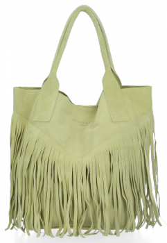 Női Táská shopper bag Vittoria Gotti pisztácia VPOS9