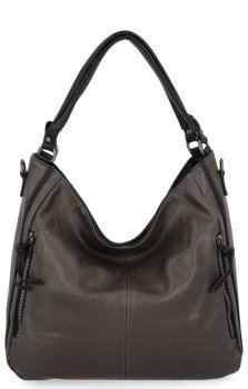 Univerzális női táska XL mindennapi használatra a Hernan HB0379 Gyöngyház/Fekete gyártótól