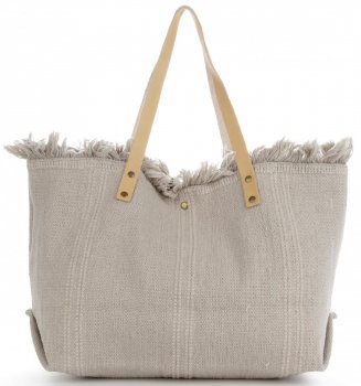 Bőr táska shopper bag Vittoria Gotti földszínű V5902