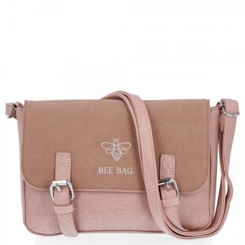 Női Táská levéltáska BEE BAG púderrózsaszín 1002S2024