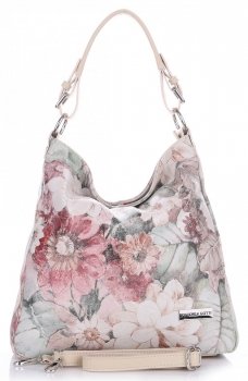 Bőr táska shopper bag Vittoria Gotti V7