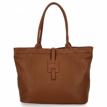 Elegáns bőr Shopper Bag 208S Ruda táska