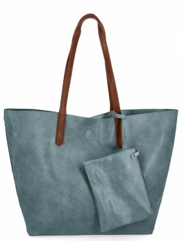 Női Táská shopper bag Herisson égszínkék H8805
