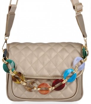 Női Táská levéltáska Herisson arany 2002A260