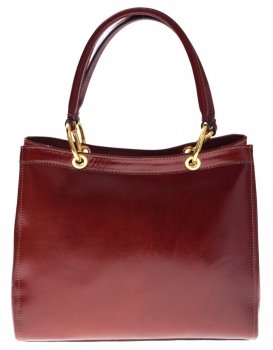 Bőr táska kuffer Genuine Leather barna 1000