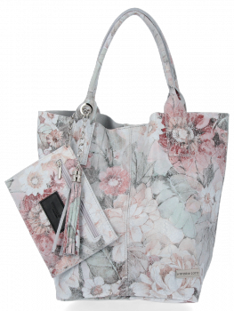 Bőr táska shopper bag Vittoria Gotti VG91