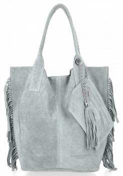 Bőr táska shopper bag Vittoria Gotti B16