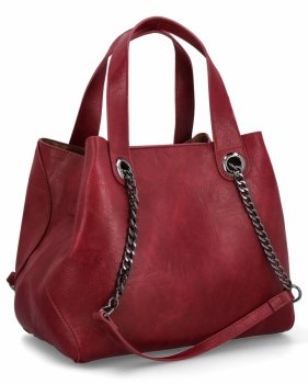 Női Táská shopper bag Herisson bordó 1852A902