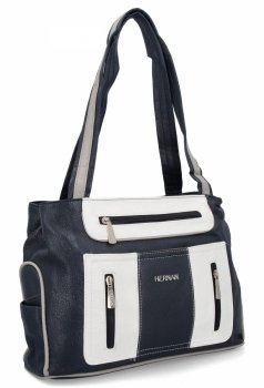Női Táská shopper bag Hernan tengerkék 3892-1