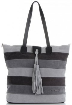 Bőr táska shopper bag Vittoria Gotti V4077
