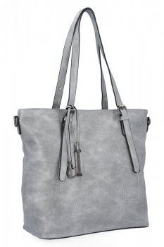 Táská shopper bag Hernan HB0213-1 világosszürke