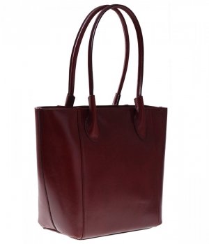 Bőr táska univerzális Genuine Leather barna 9A