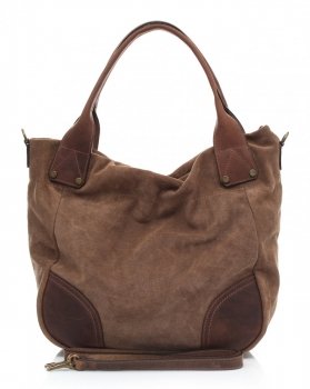 Bőr táska univerzális Genuine Leather földszínű 811746