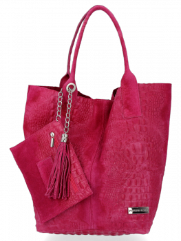 Bőr táska shopper bag Vittoria Gotti B23