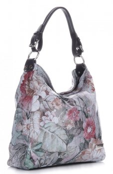 Bőr táska shopper bag Vittoria Gotti V7